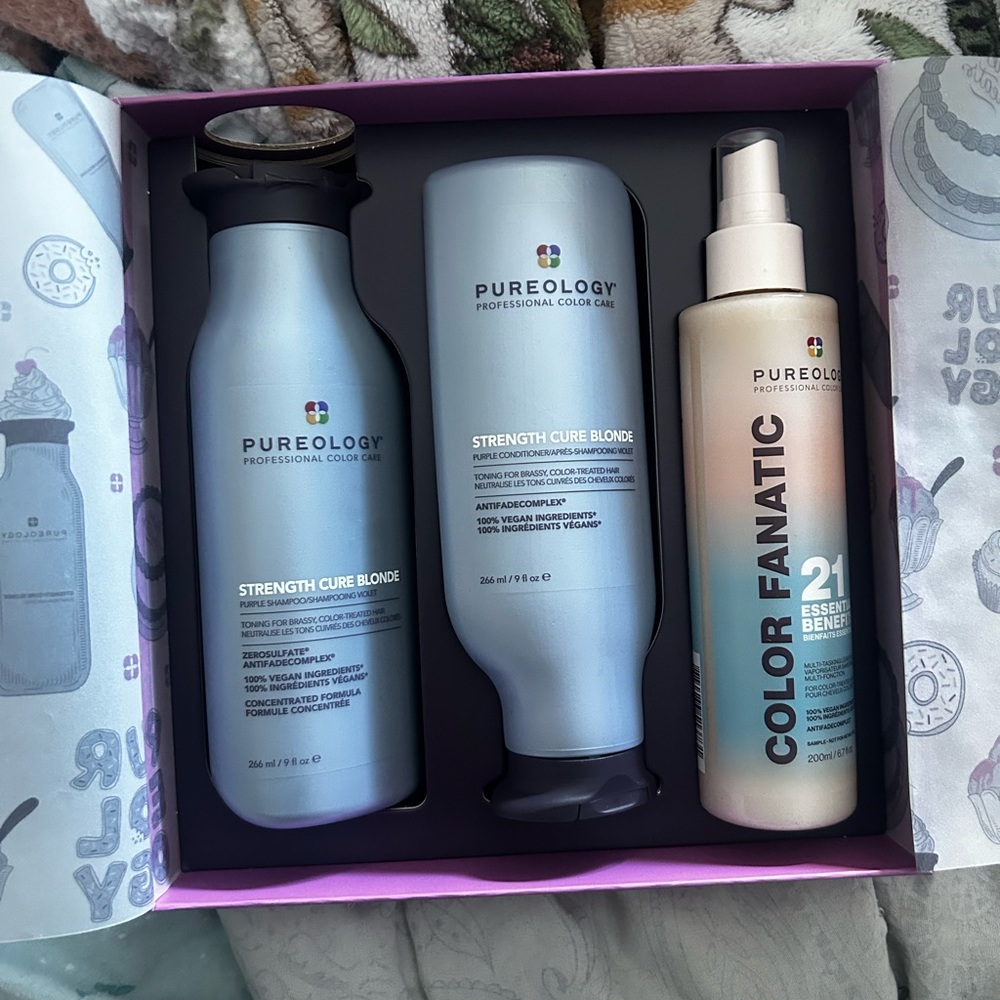 Pureology Strength Cure Blonde Trio Set